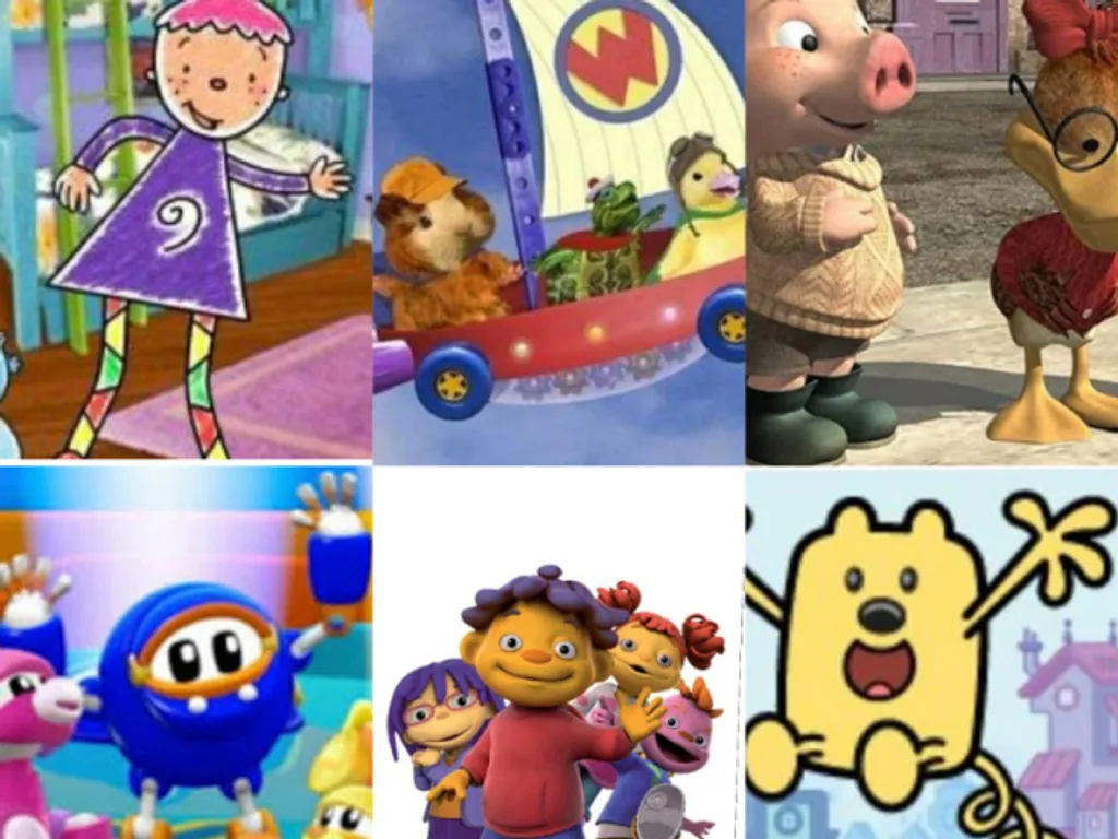 personagens desenhos anos 2000