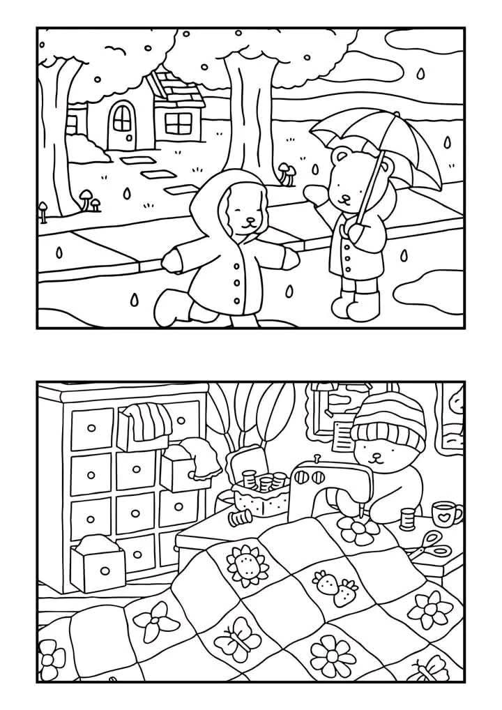 personagens Bobbie Goods para pintar