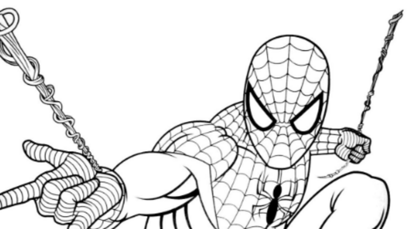 homem de ferro para colorir