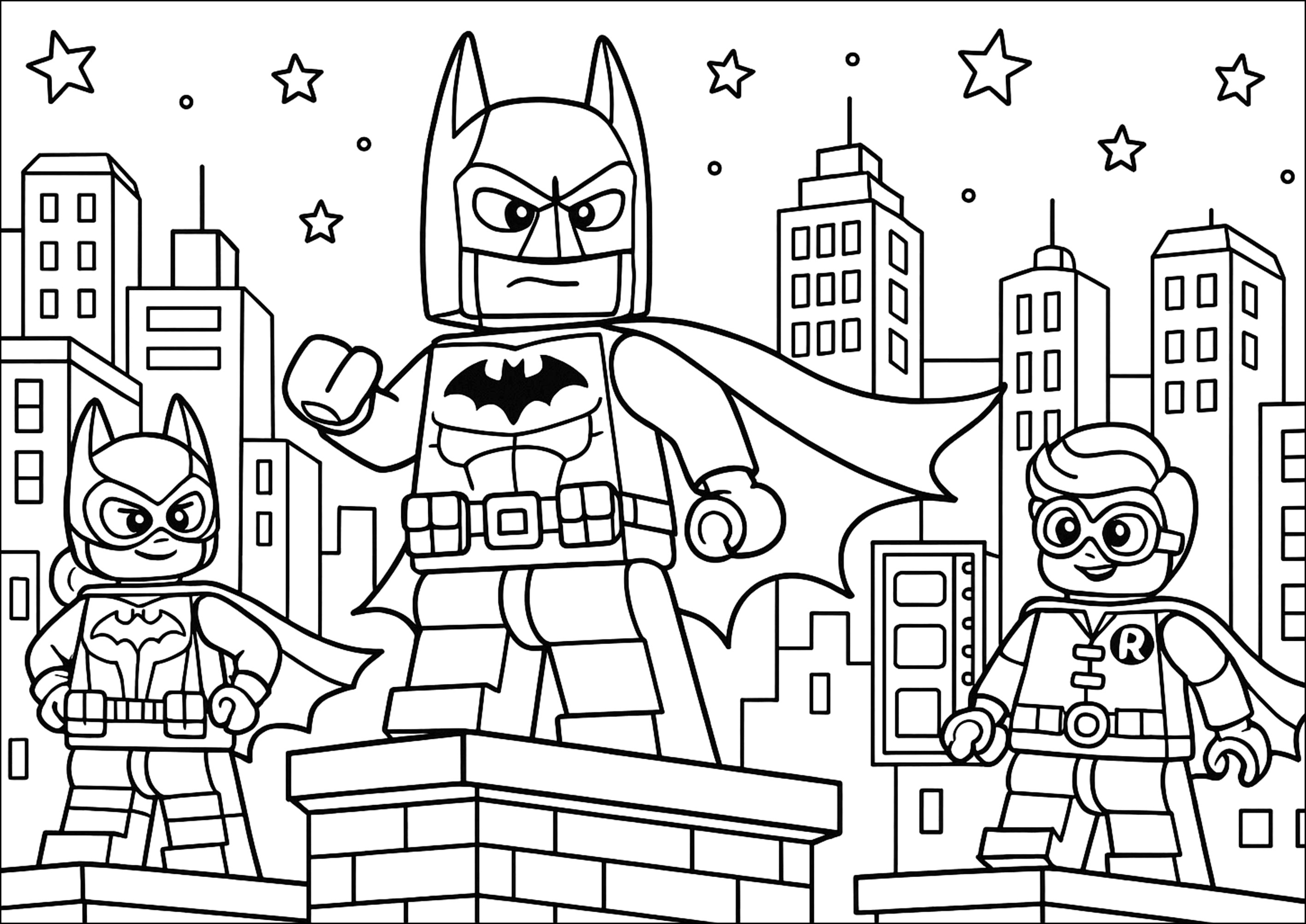 imagens de super heróis para pintar