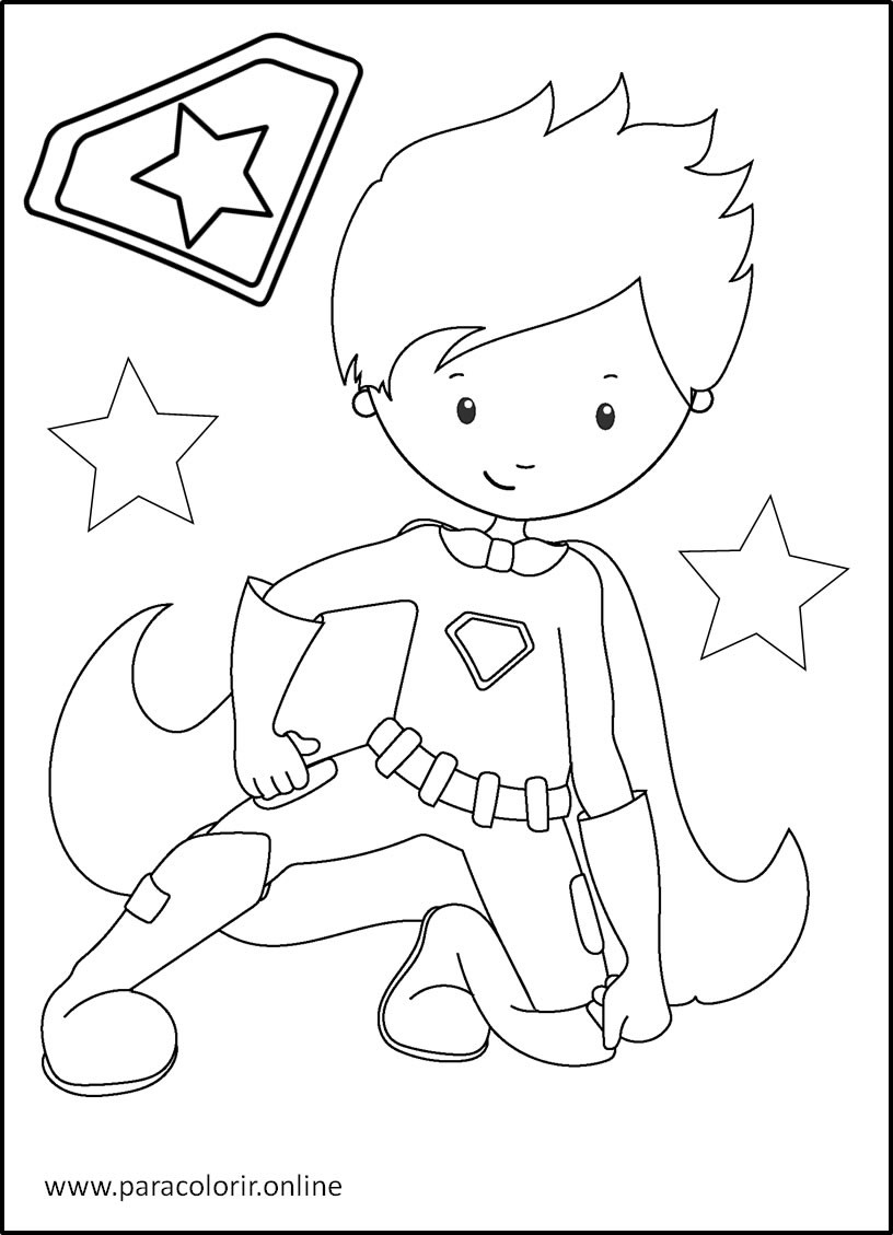 desenhos marvel para colorir