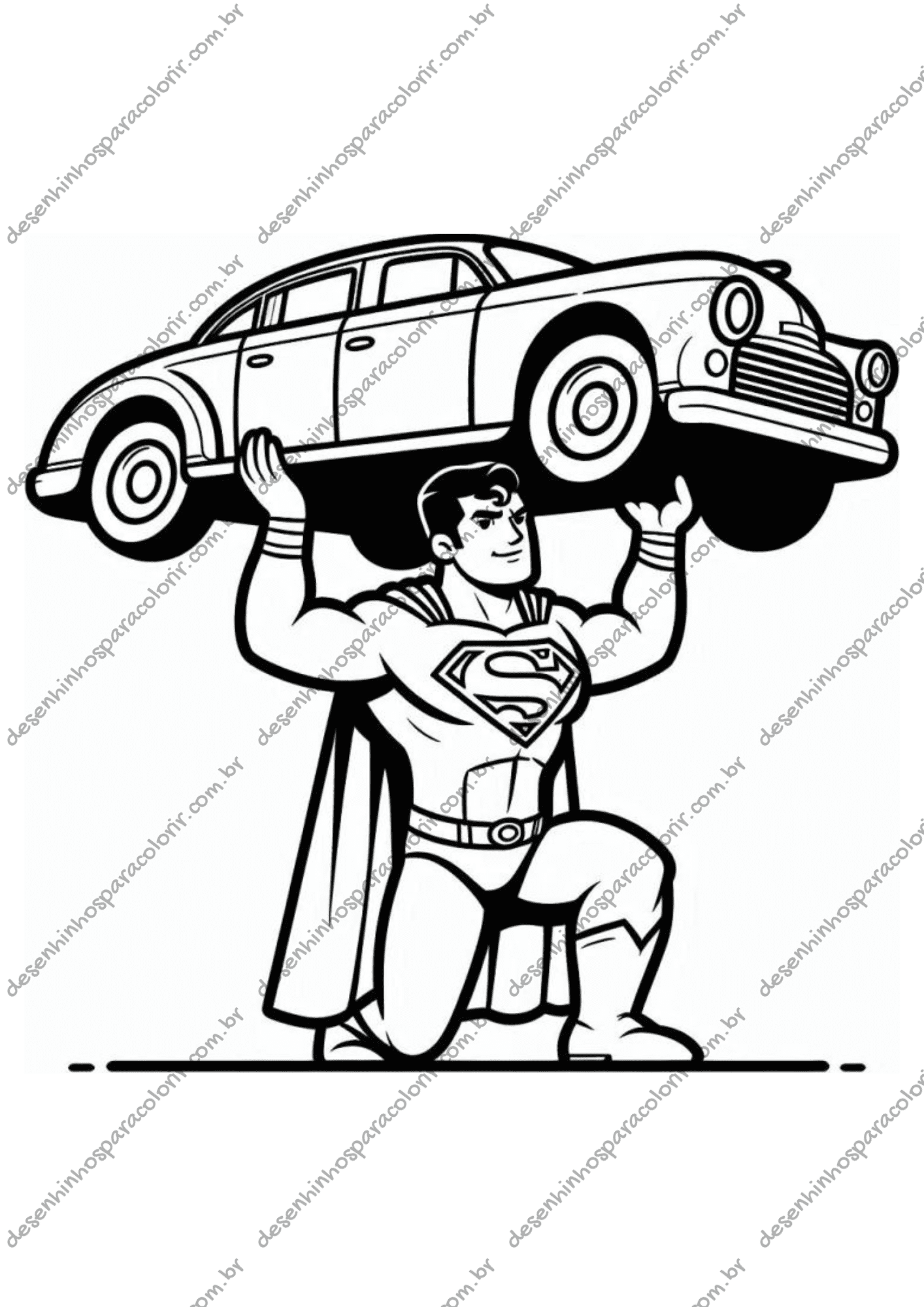 homem aranha para colorir