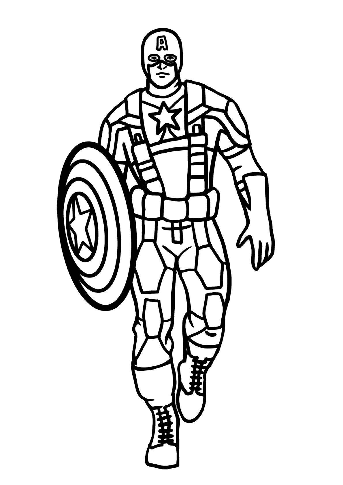 hulk para colorir
