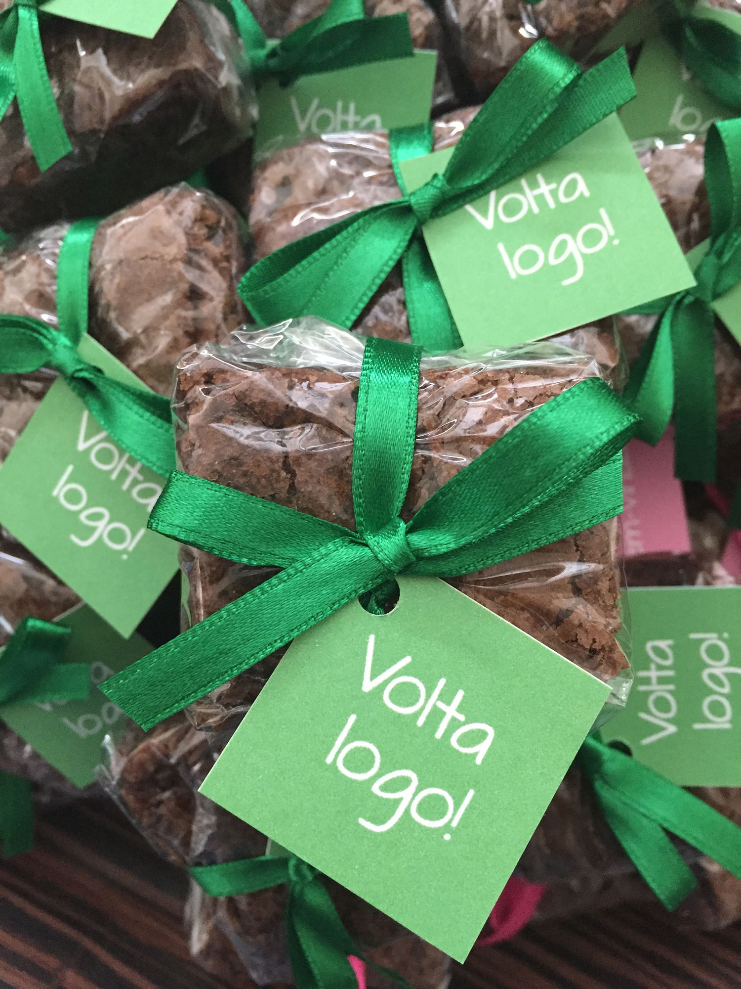 caixa para brownie personalizada