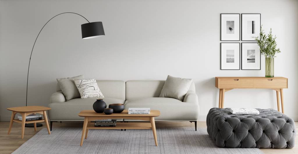 decoração clean e moderna
