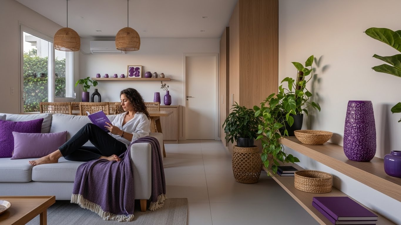 casa organizada estilo minimalista