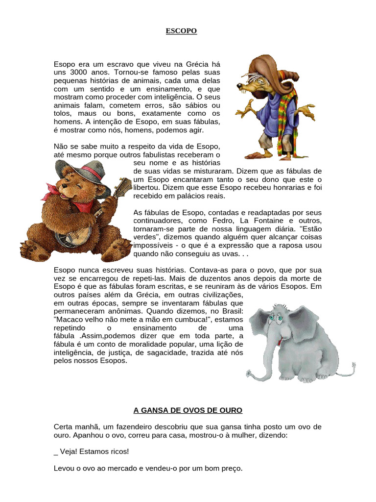 livros de fábulas para download
