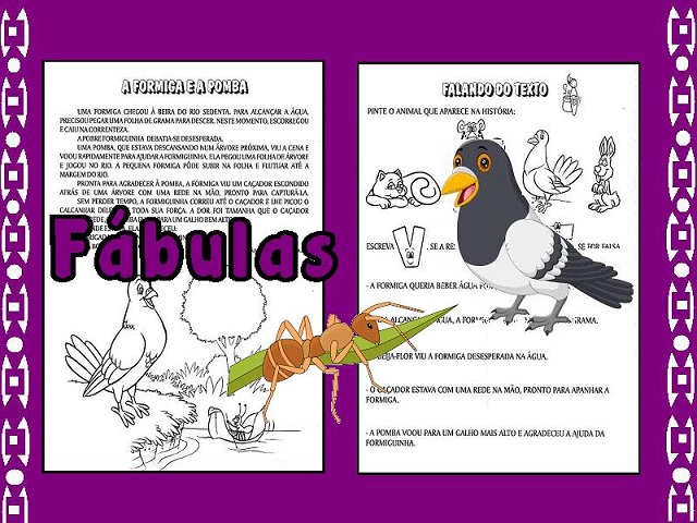 textos curtos com moral para imprimir