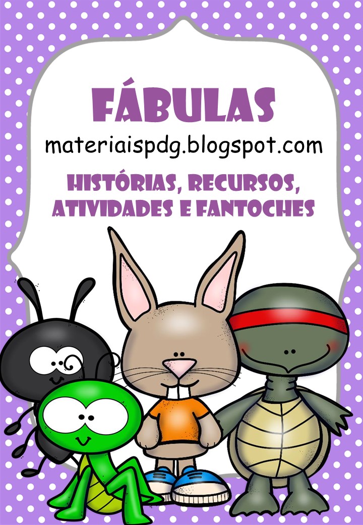 fábulas com ilustrações para colorir