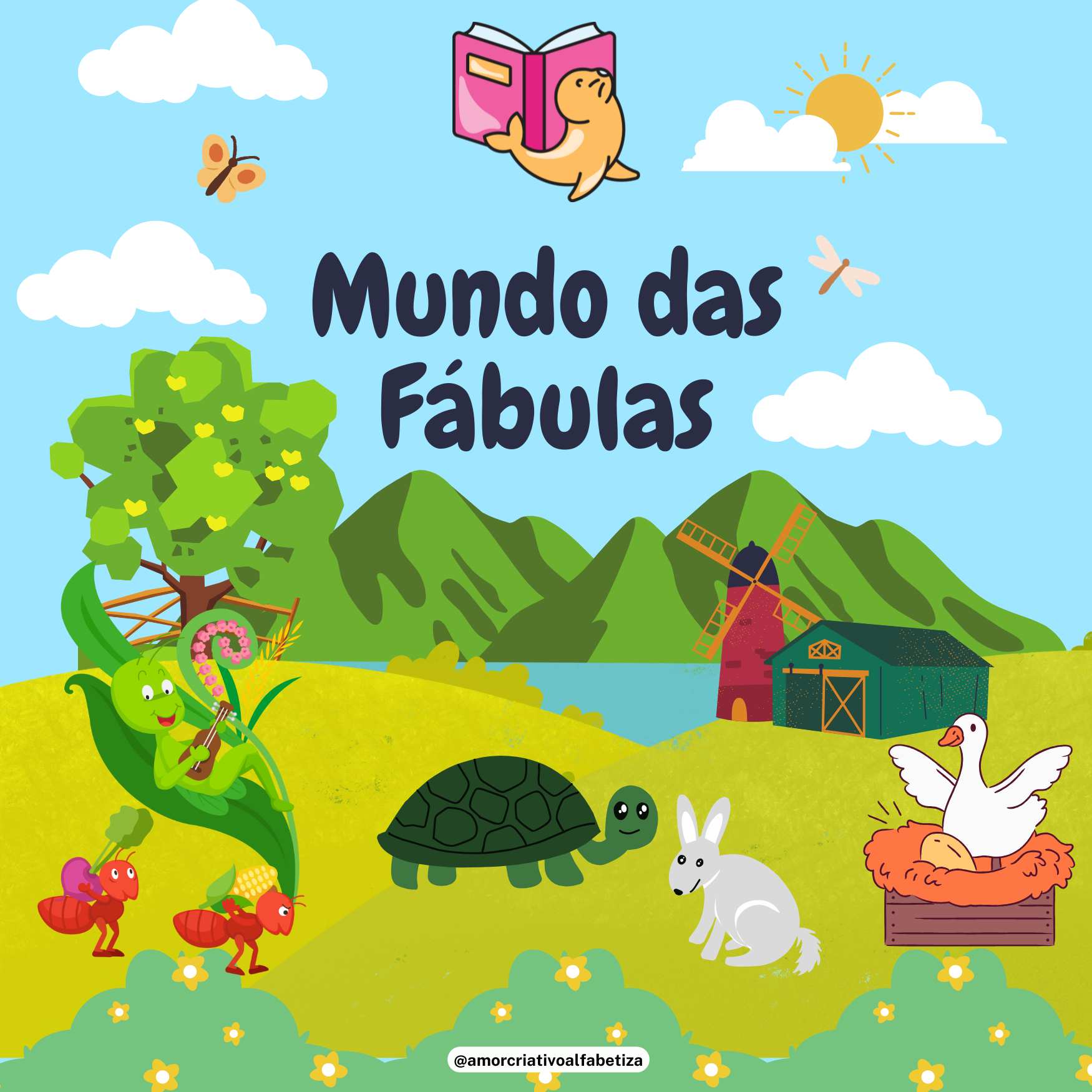 materiais pedagógicos de fábulas