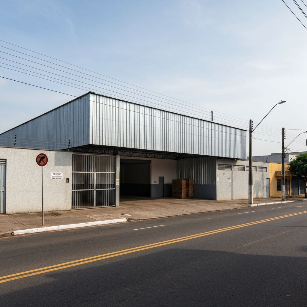 materiais para fachada de galpão 2026