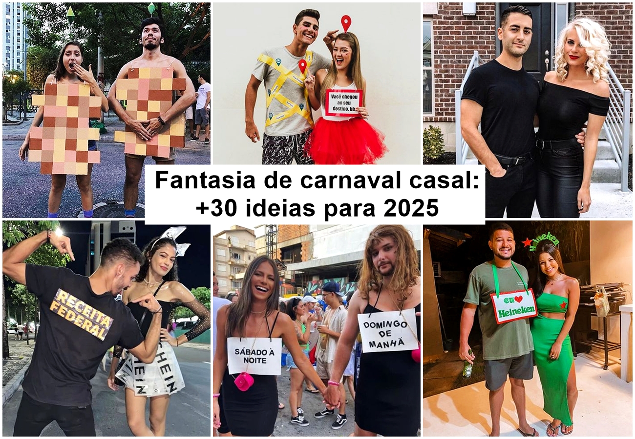 fantasias de casal de vilões icônicos
