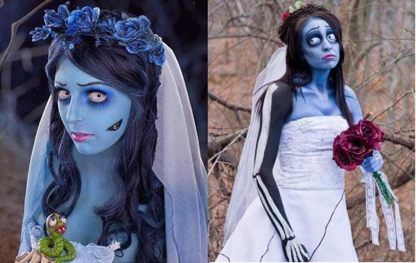 fantasia halloween feminina terror