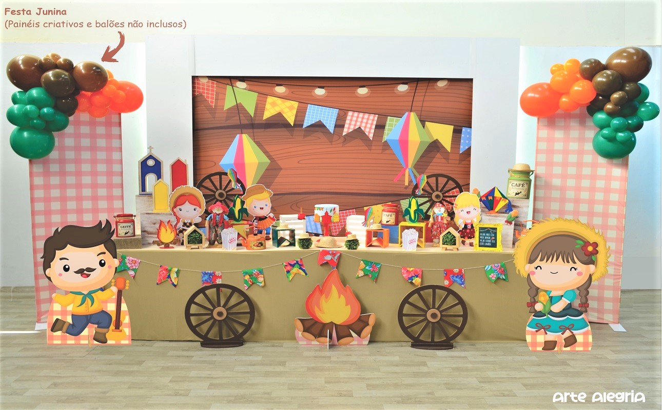 ideias de bolo festa junina infantil