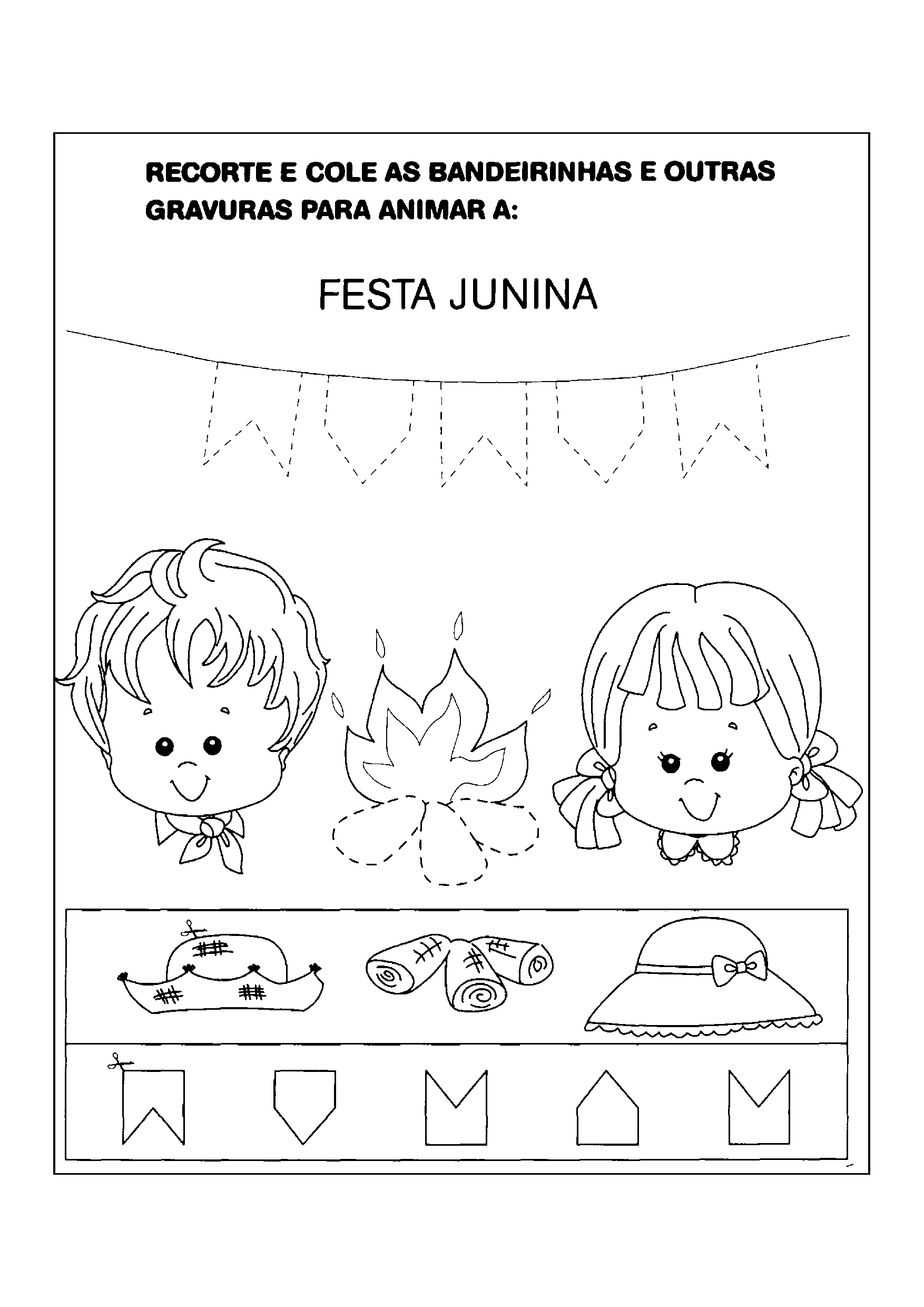 atividades educativas festa junina