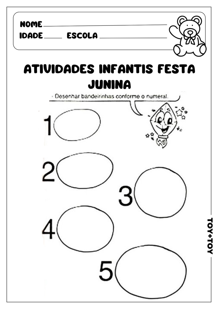 alfabetização festa junina