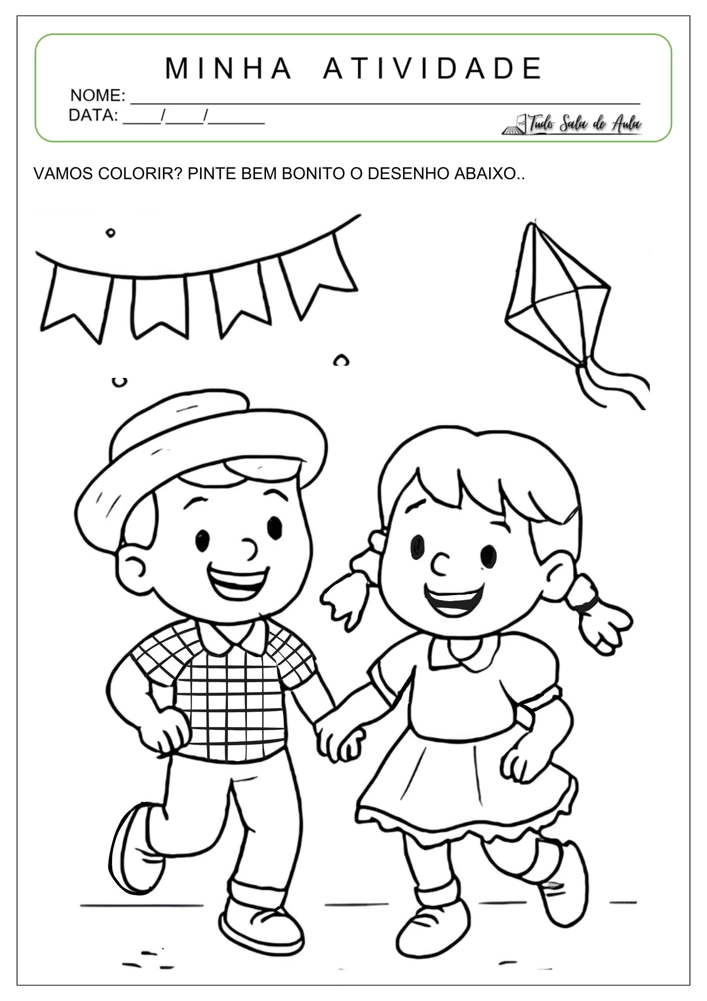 diy festa junina infantil