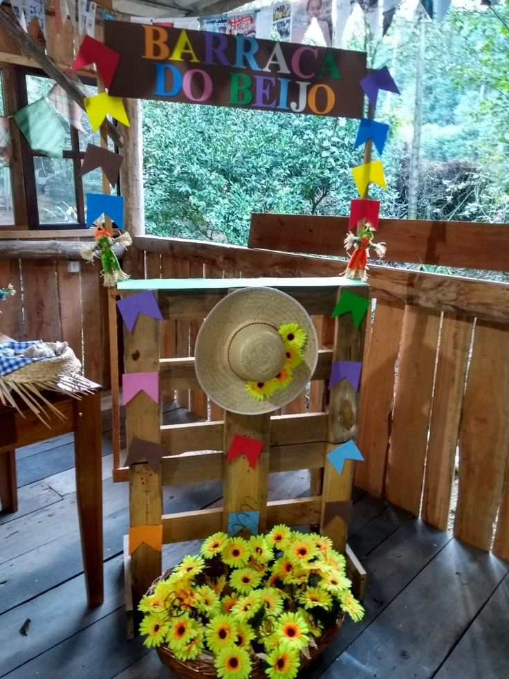 decoração barraca festa junina