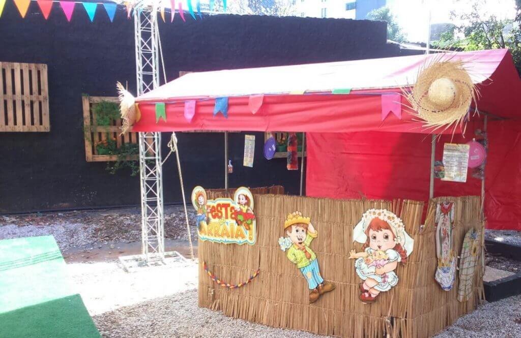 materiais para barraca junina