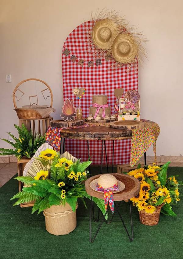 ideias criativas festa junina