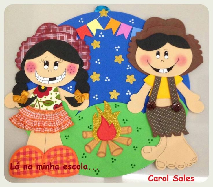 decoração festa junina eva passo a passo