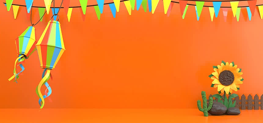 background festa junina