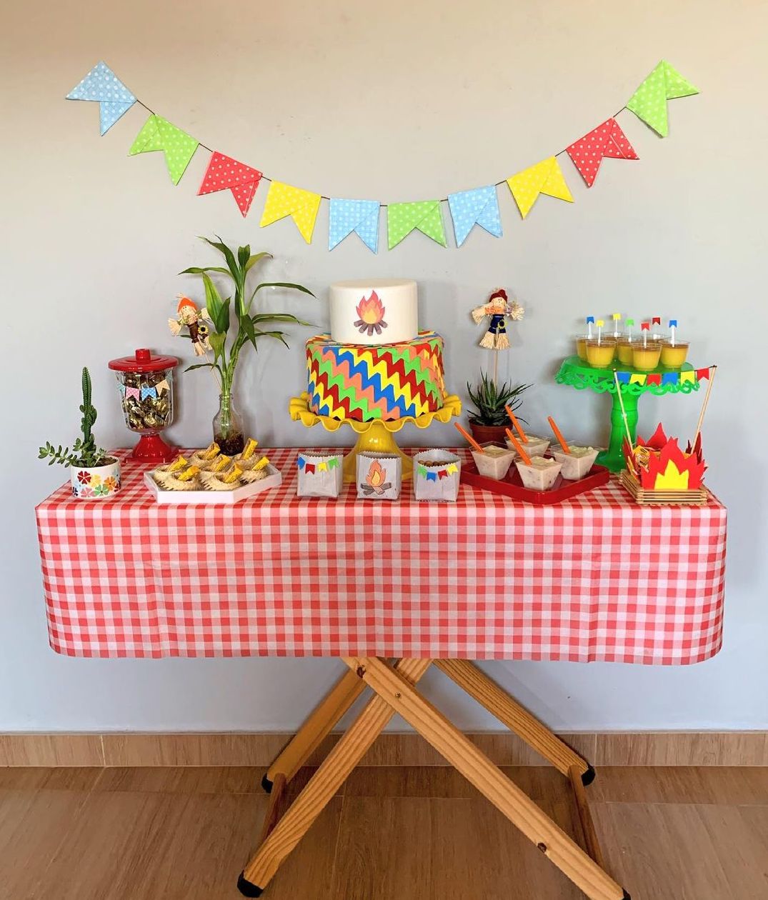 decoração arraiá simples