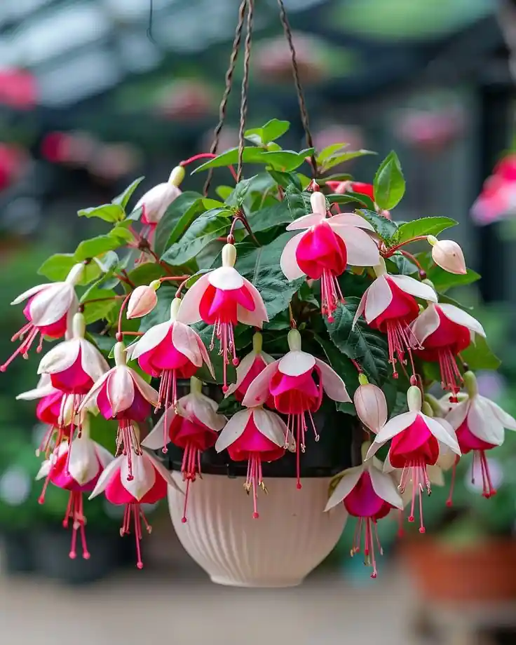 Fuchsia hybrida cultivo