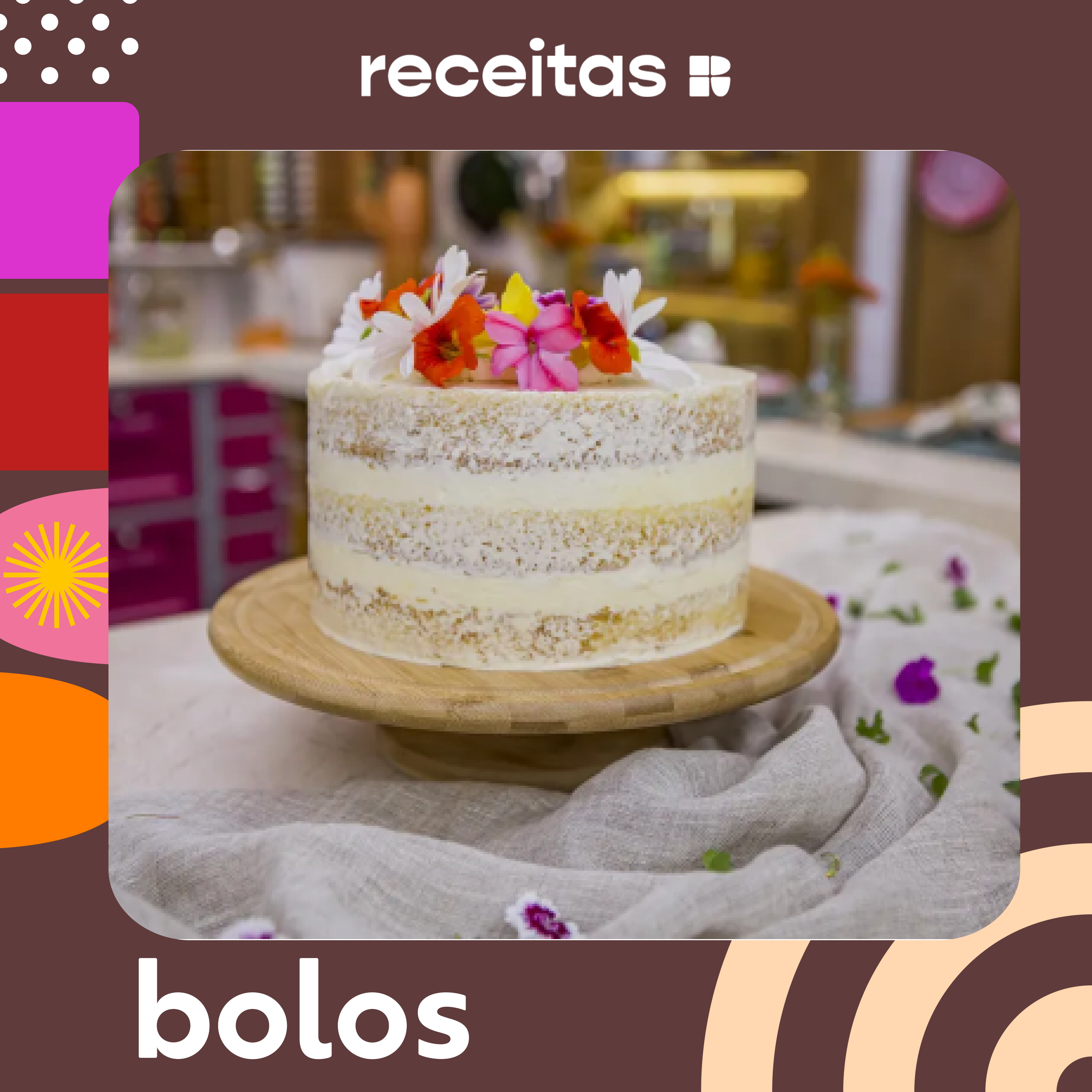 fotos de bolos artesanais