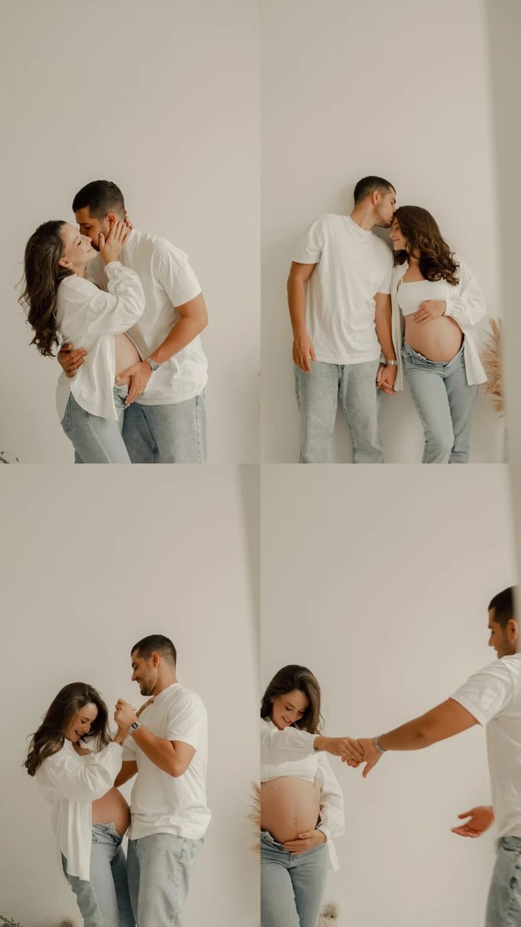 inspiração fotos barriga casal