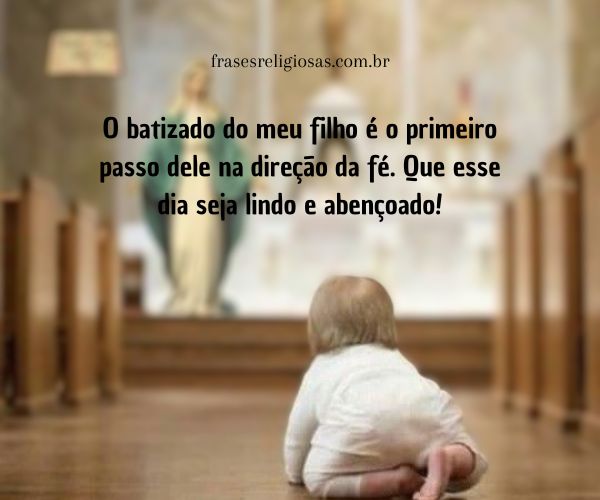 lembrancinha batizado frase