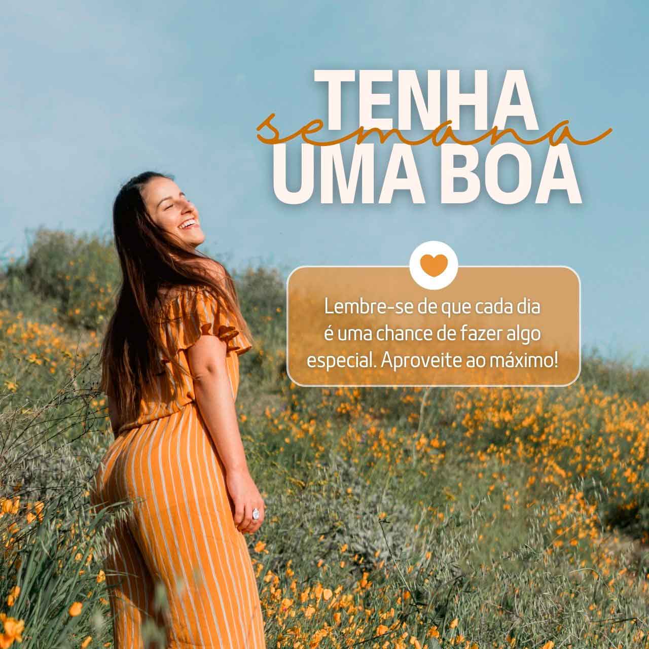 mensagens de bom começo de semana