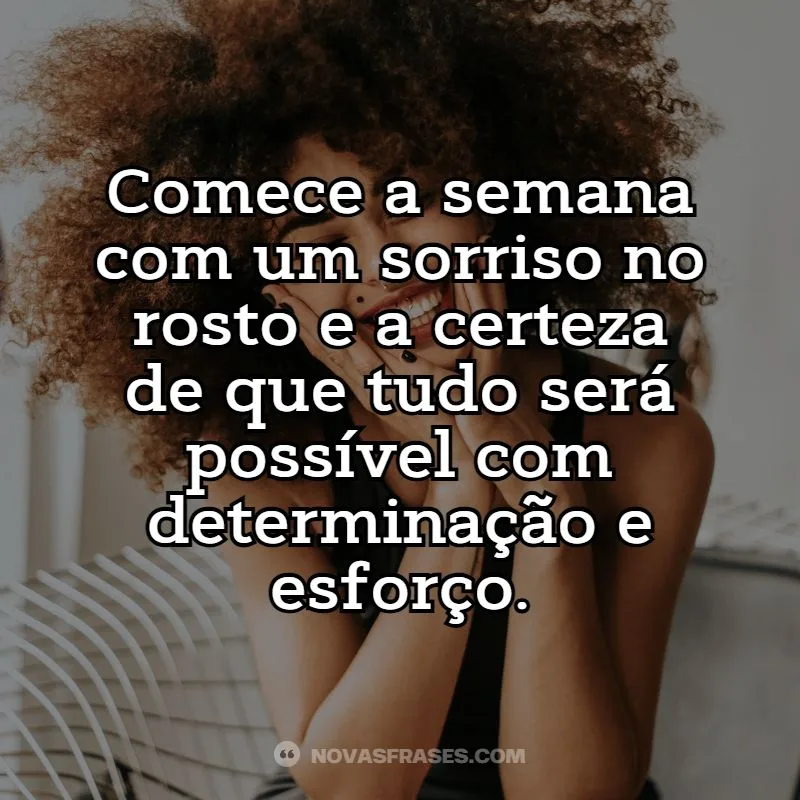 mensagens de fé para a semana