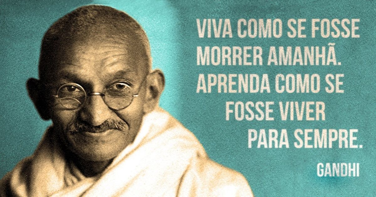 ensinamentos de gandhi