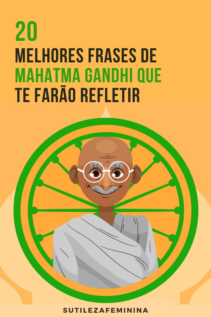 sabedoria de gandhi