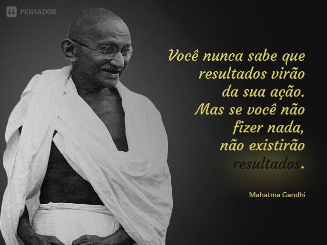 gandhi paz e amor frases