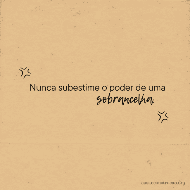 bio para designer de sobrancelhas