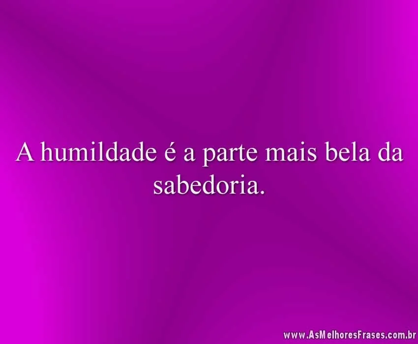 mensagens de humildade para reflexão