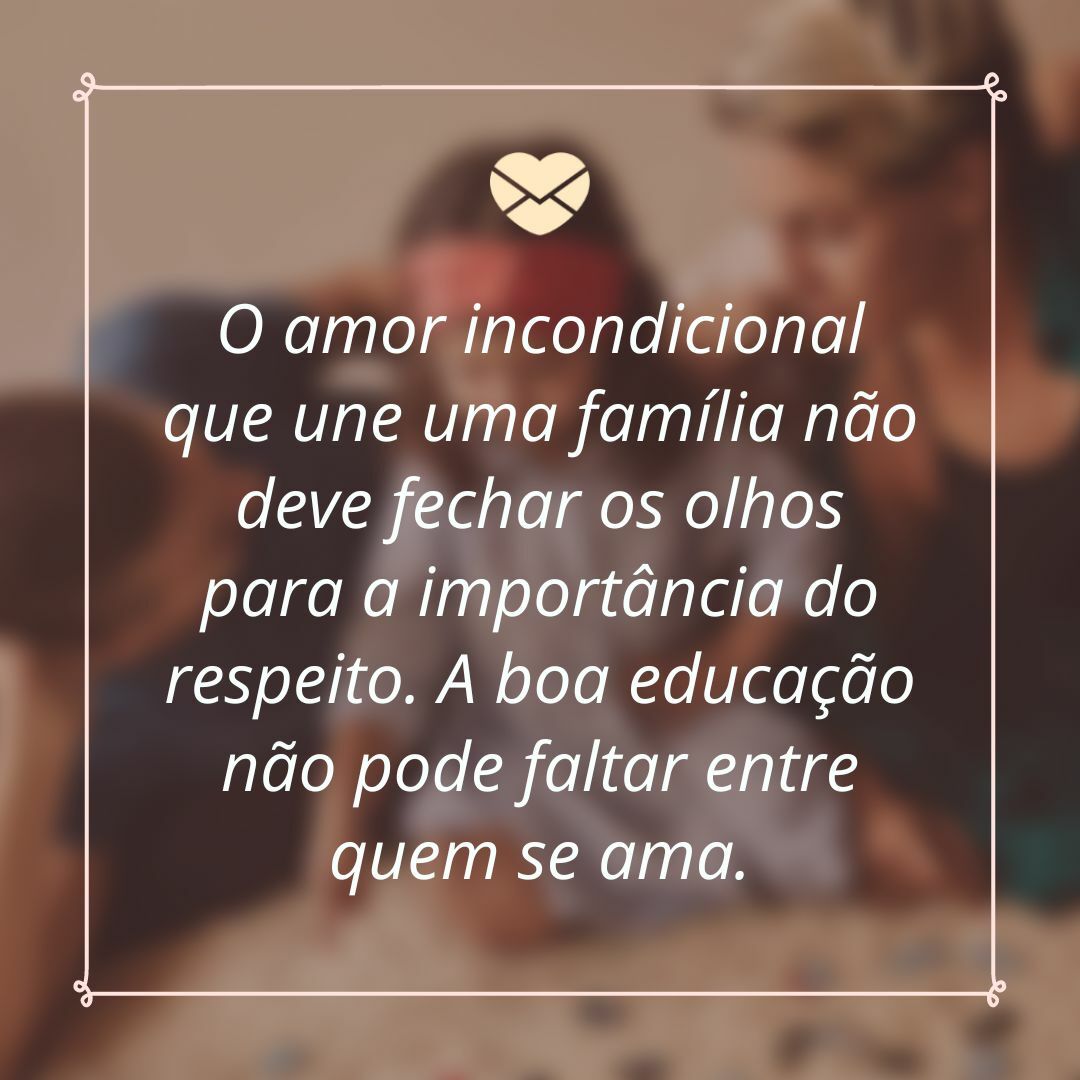 dia da família frases