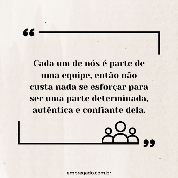 citações sobre trabalho em equipe