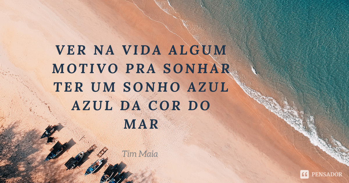 frases curtas para praia