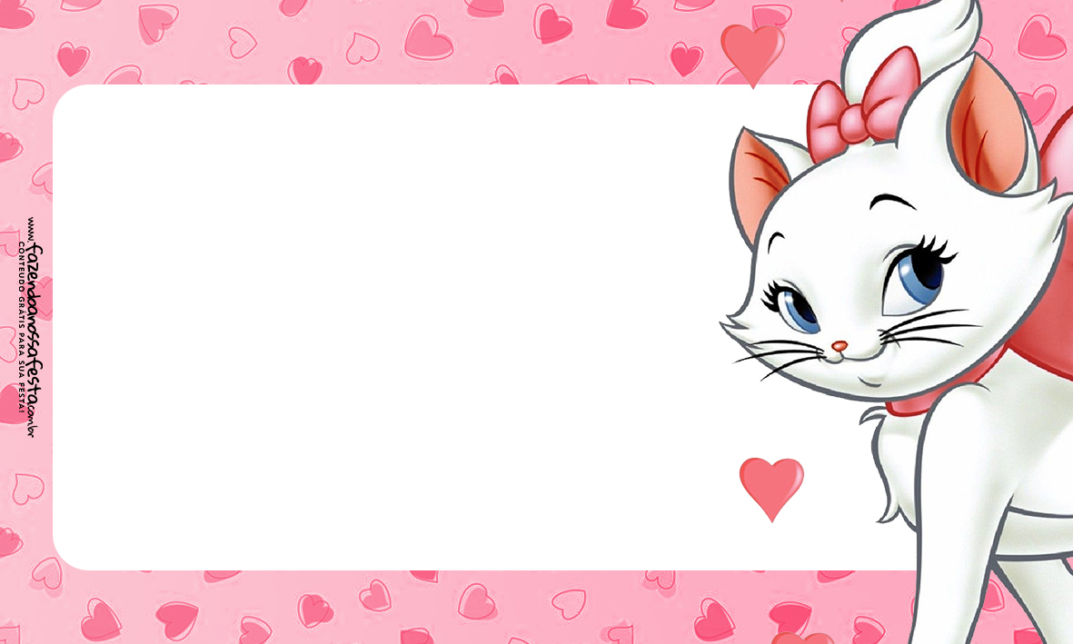 papel de parede gatinha marie imprimir