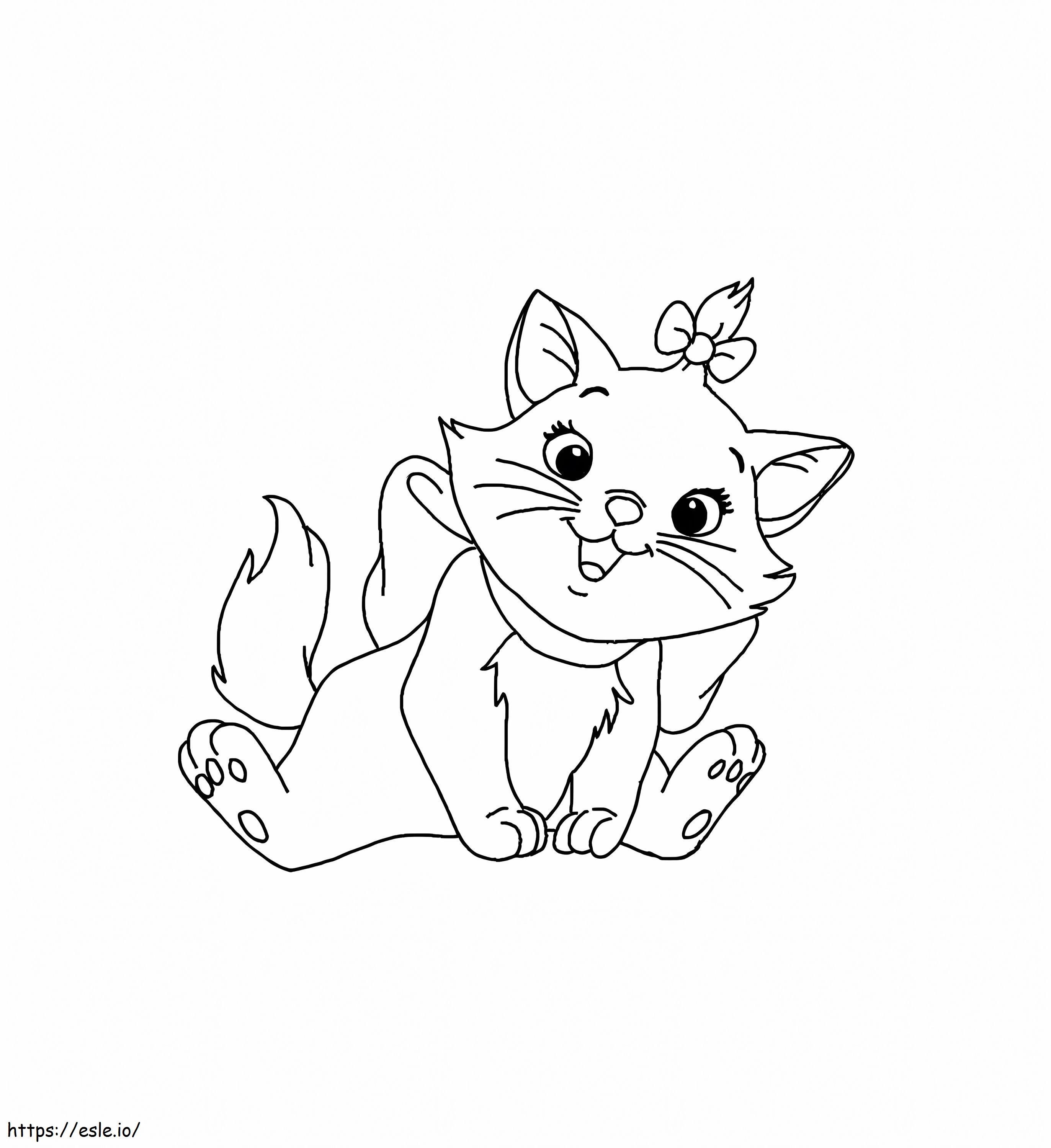 papel de parede gatinha marie imprimir