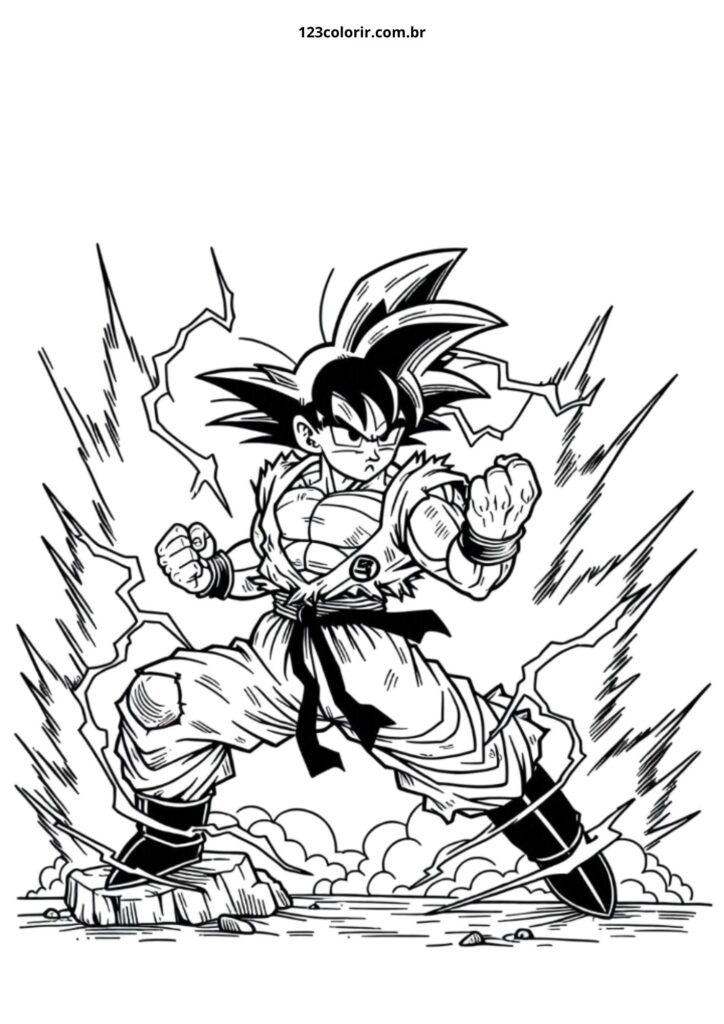 atividade goku instinto superior
