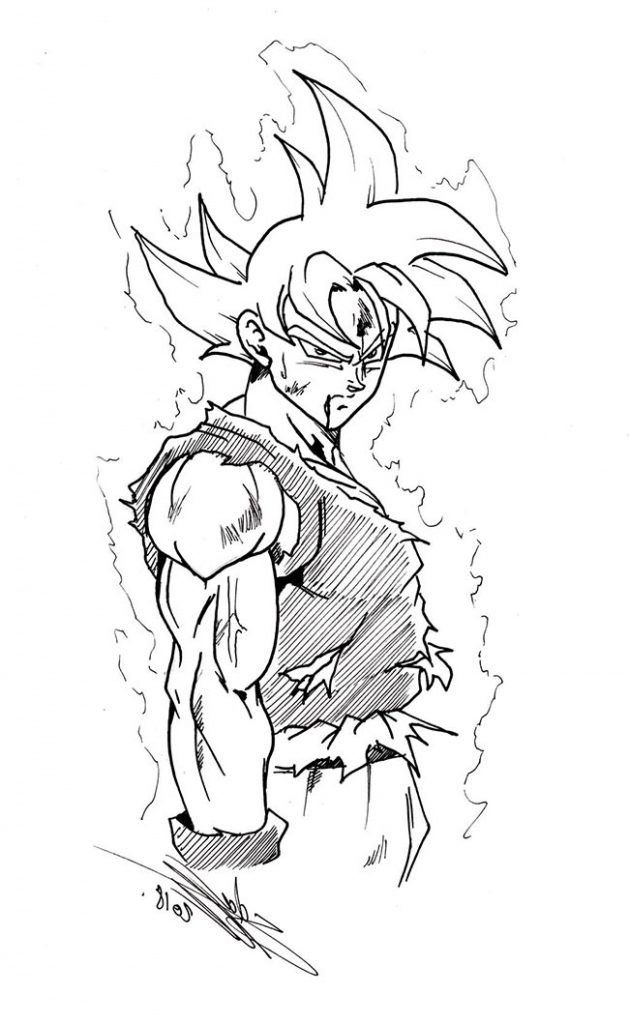 desenhos de anime para colorir