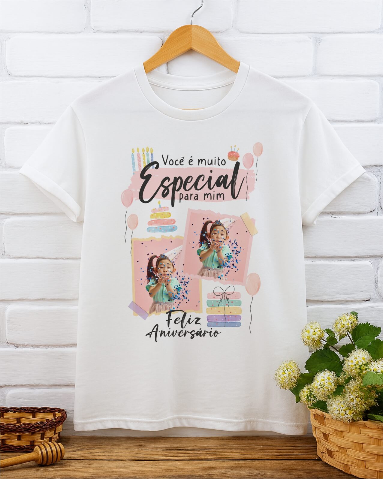 camiseta personalizada aniversário infantil tema