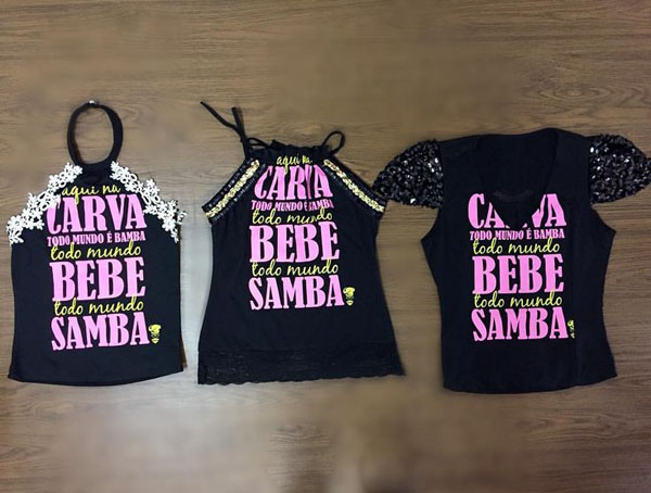 tecido algodão camiseta personalizada