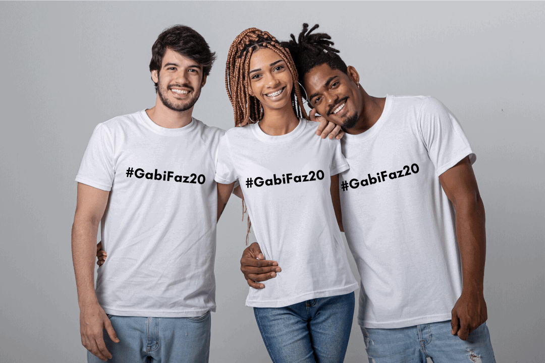 preço camiseta aniversário personalizada