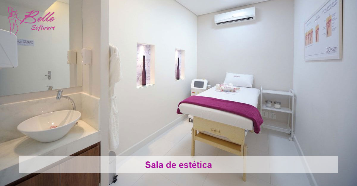 layout sala de estética