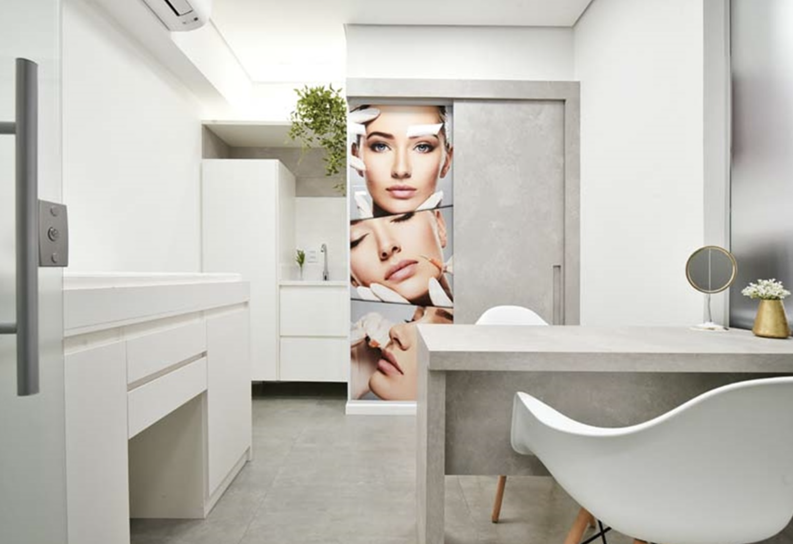 projeto sala de estética